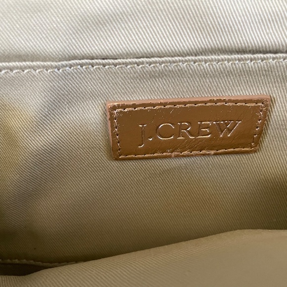NWT J. Crew Rose Gold Clutch - Picture 3 of 3